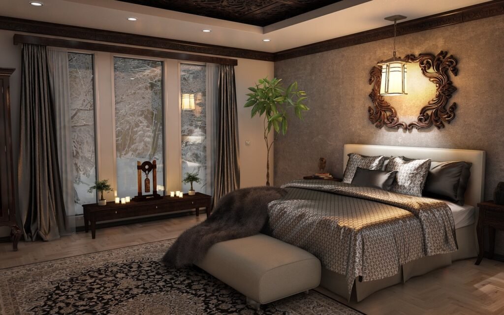 bedroom, full hd wallpaper, interior, design, style, desktop backgrounds, free wallpaper, 4k wallpaper, 4k wallpaper 1920x1080, free background, cool backgrounds, indoors, luxury, living, beautiful wallpaper, lifestyle, cozy, decor, modern, window, winter, room, bed, wallpaper 4k, pillows, windows wallpaper, furniture, mac wallpaper, decoration, hd wallpaper, real estate, background, residential, home, contemporary, brown background, brown home, brown window, laptop wallpaper, brown room, brown design, brown bed, brown bedroom, wallpaper hd, brown interior